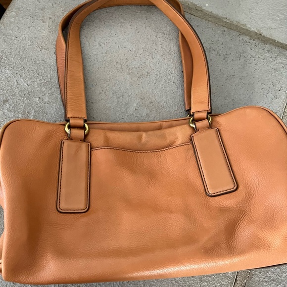 Camel leather Fossil tote bag - Picture 3 of 7